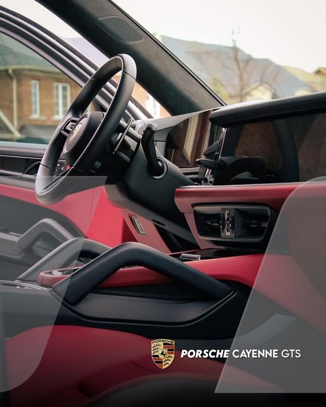Porsche Cayenne GTS interior detailing — ONE YORK Auto Detailing