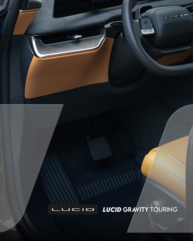 Lucid Gravity Touring interior detailing — premium mobile detailing York Region