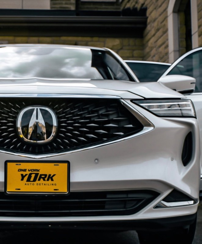 Acura MDX exterior detailing & ceramic coating — York Region