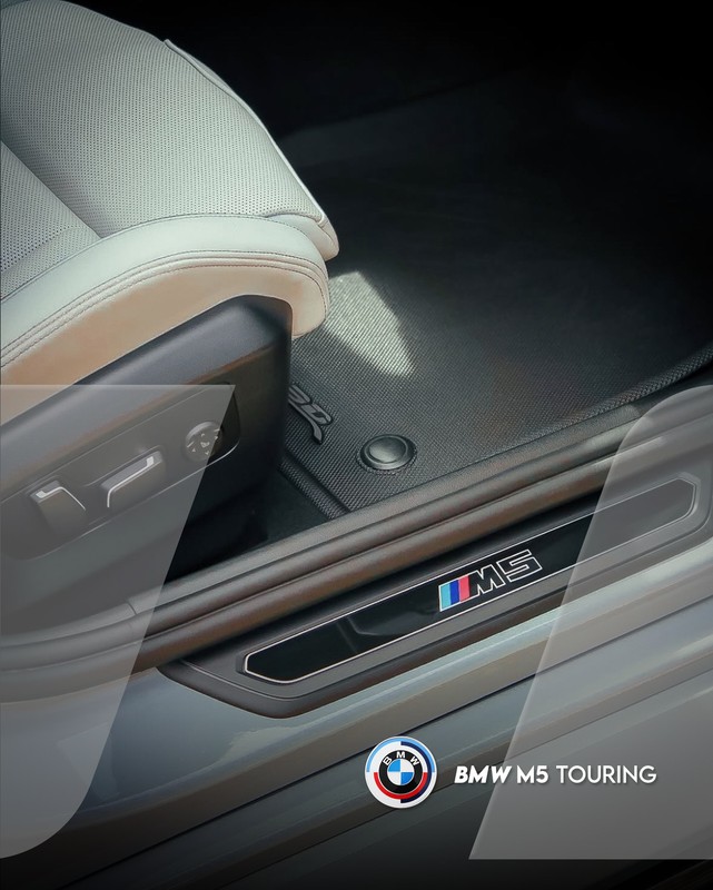 BMW M5 Touring interior detailing — premium mobile detailing York Region