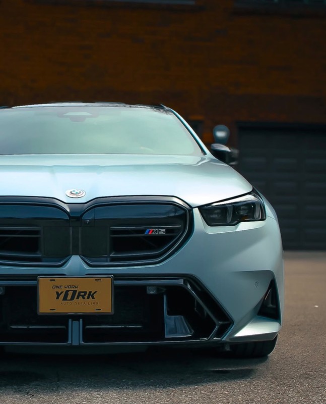 BMW M5 Touring ceramic coating & paint correction — ONE YORK Auto Detailing